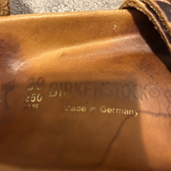 Yara Birkenstock Brown Strappy Sandals - Picture 2 of 8